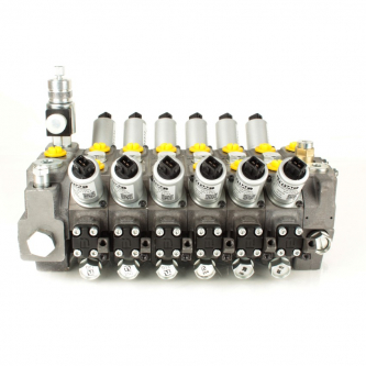Hydraulic distributor Nordhydraulic RS226-24V, TB12-230 / E926 / 5x16KAA / 16KSA